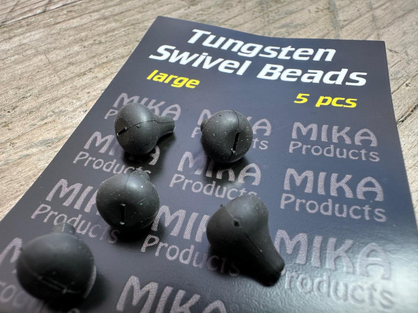 MIKA Tungsten Swivel Beads - 5 Stück