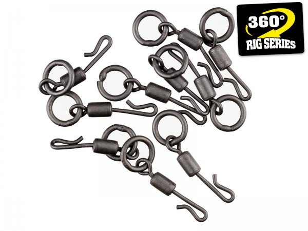 MIKA Clip Swivel with Ring No. 11 - 10 Stück